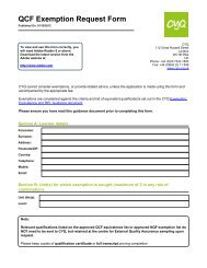 Exemption Request Form - CYQ
