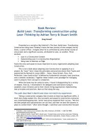 Build Lean: Transforming construction using Lean Thinking by ...