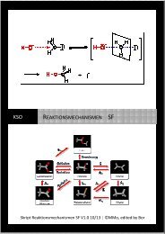 REAKTIONSMECHANISMEN SF