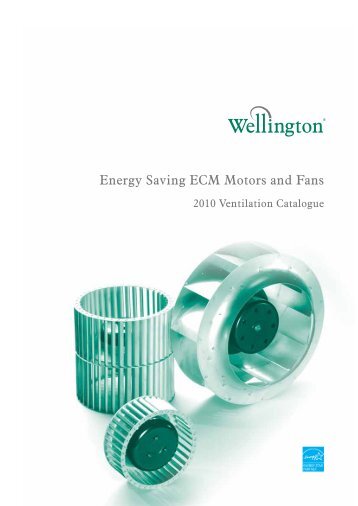 Energy Saving ECM Motors and Fans - Wellington Drive Technologies