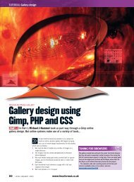 Gallery design using Gimp, PHP and CSS - Linux Ink