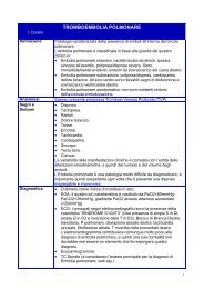 TROMBOEMBOLIA POLMONARE - E-learning