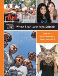 Middle School - White Bear Lake Area Schools