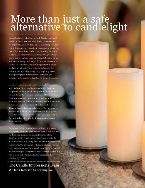 Professional Flameless Candles