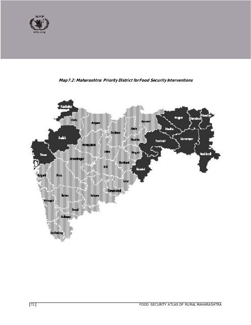 Food Security Atlas Of RURAL MAHARASHTRA - WFP Remote ...