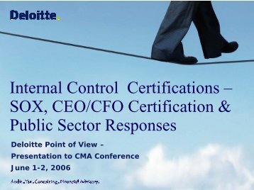 Internal Control Certifications - Lord & Benoit