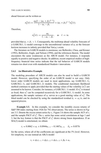 "Frontmatter". In: Analysis of Financial Time Series