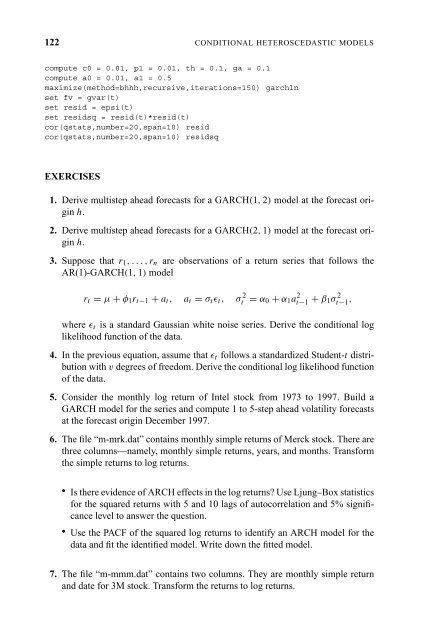 "Frontmatter". In: Analysis of Financial Time Series