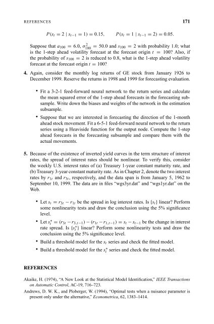 "Frontmatter". In: Analysis of Financial Time Series