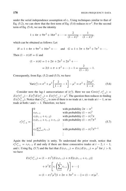 "Frontmatter". In: Analysis of Financial Time Series