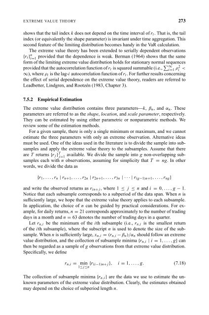 "Frontmatter". In: Analysis of Financial Time Series