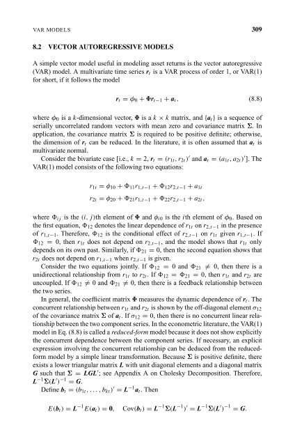 "Frontmatter". In: Analysis of Financial Time Series