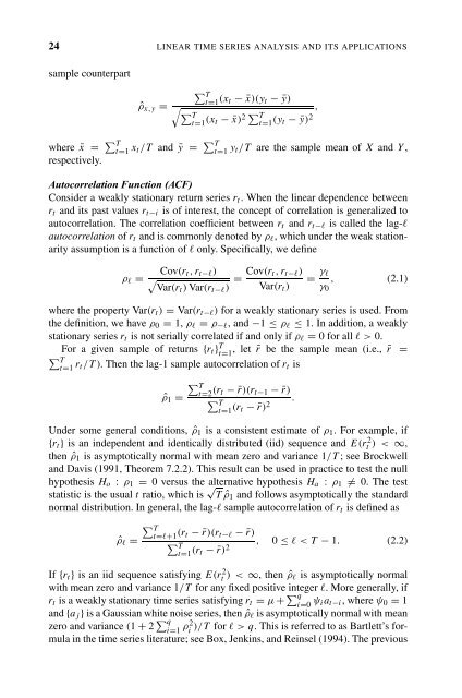 "Frontmatter". In: Analysis of Financial Time Series