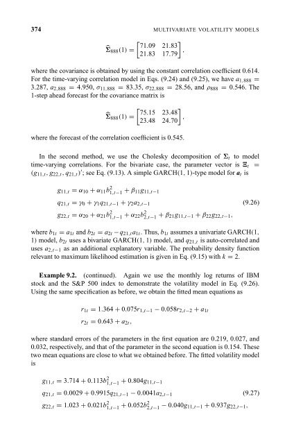 "Frontmatter". In: Analysis of Financial Time Series