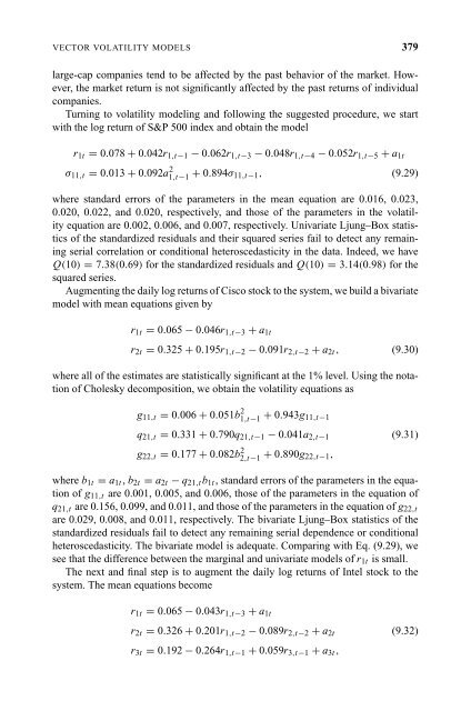 "Frontmatter". In: Analysis of Financial Time Series