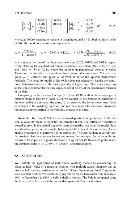 "Frontmatter". In: Analysis of Financial Time Series