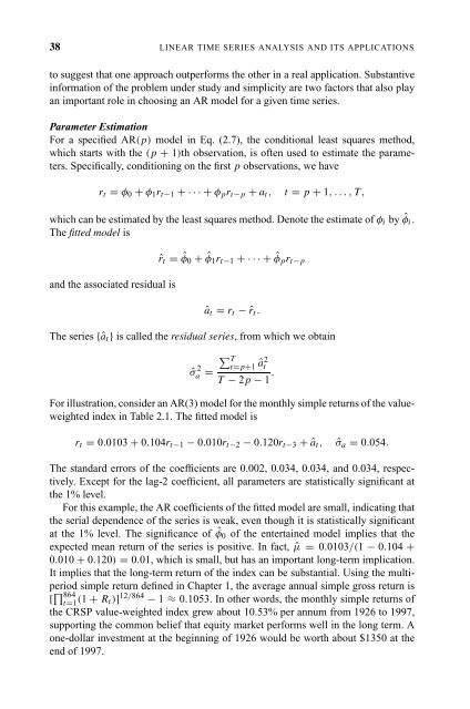 "Frontmatter". In: Analysis of Financial Time Series