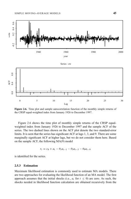 "Frontmatter". In: Analysis of Financial Time Series