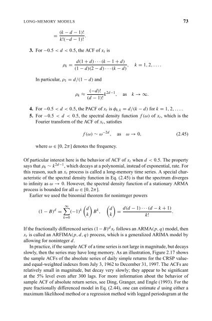 "Frontmatter". In: Analysis of Financial Time Series