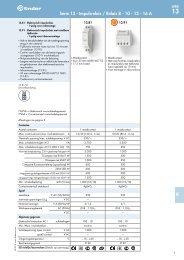 Serie 13 - Elektronische impulsrelais 8 - 12 - 16 A - G-Finder