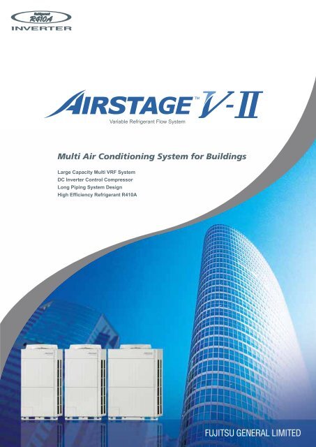 Large Capacity Multi VRF System DC Inverter Control Compressor ...