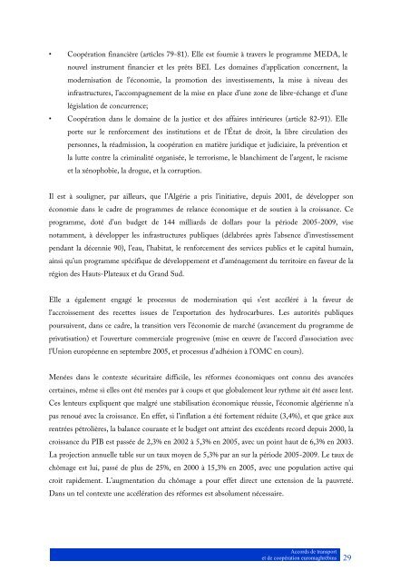 inventaire des accords de transport et de coopÃ©ration ... - cetmo