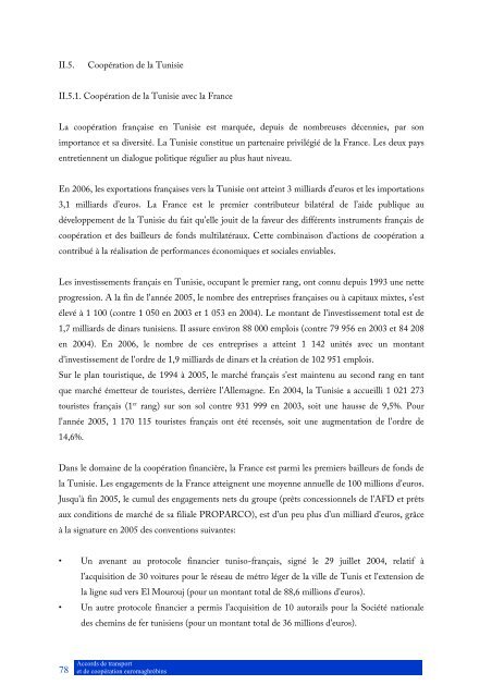 inventaire des accords de transport et de coopÃ©ration ... - cetmo