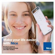 Make your life easier with Nice