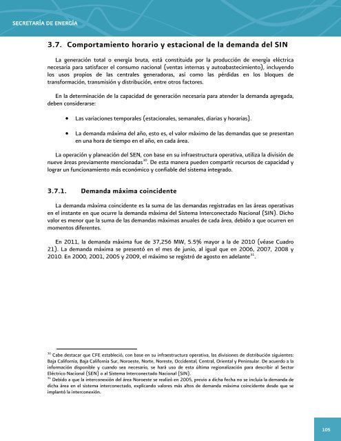 Prospectiva del Sector ElÃ©ctrico 2012-2026 - AÃ±o Internacional de la ...