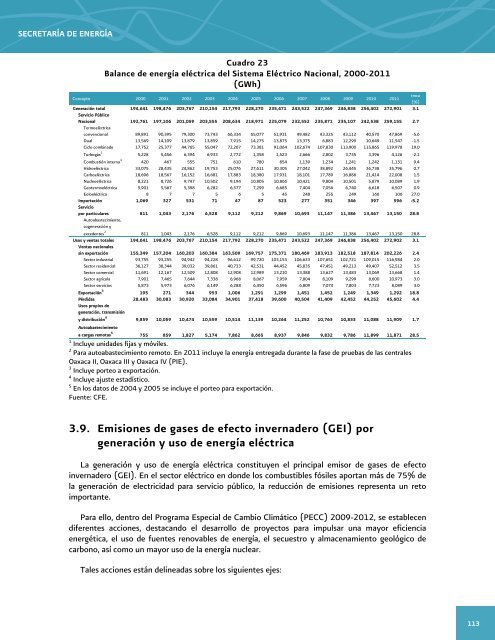 Prospectiva del Sector ElÃ©ctrico 2012-2026 - AÃ±o Internacional de la ...