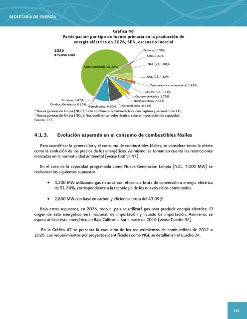 Prospectiva del Sector ElÃ©ctrico 2012-2026 - AÃ±o Internacional de la ...