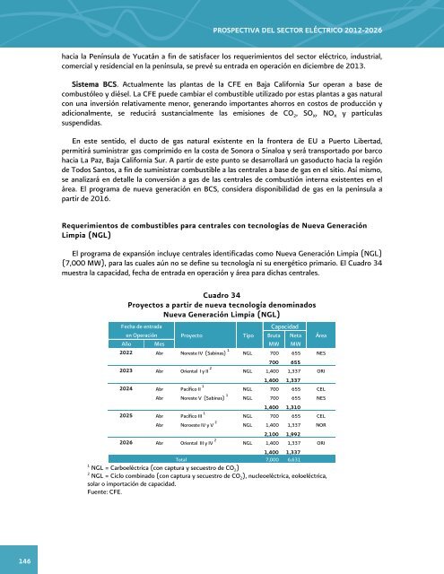 Prospectiva del Sector ElÃ©ctrico 2012-2026 - AÃ±o Internacional de la ...