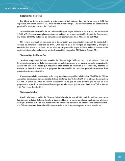 Prospectiva del Sector ElÃ©ctrico 2012-2026 - AÃ±o Internacional de la ...