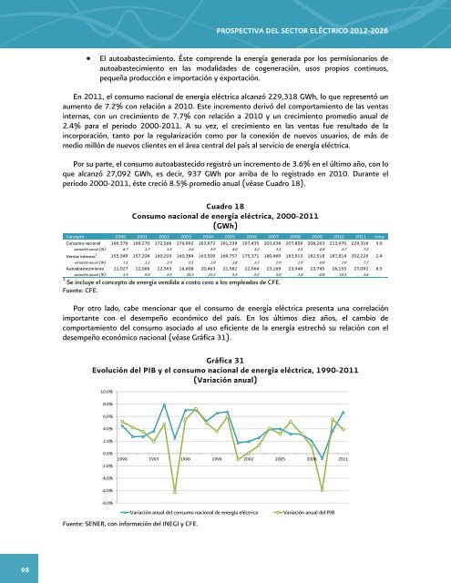 Prospectiva del Sector ElÃ©ctrico 2012-2026 - AÃ±o Internacional de la ...