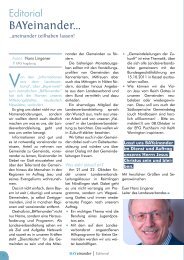 BAYeinander 10-2011.pdf - Baptisten Bayern