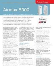 TÃ©lÃ©charger la Datasheet Airmux-5000 - CB Networks