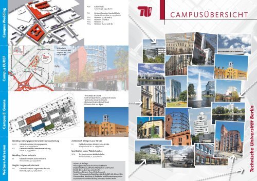 Campusplan - TU Berlin