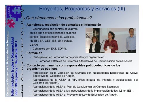 PPT para Mesa Redonda de Entidades ASZA - portal discapacidad ...