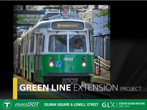 gilman square station design - Green Line Extension Project