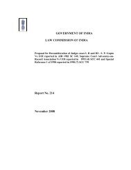 214th Report - Law Commission of India