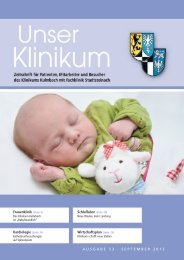UK August türkis 2012.qxd - Klinikum Kulmbach