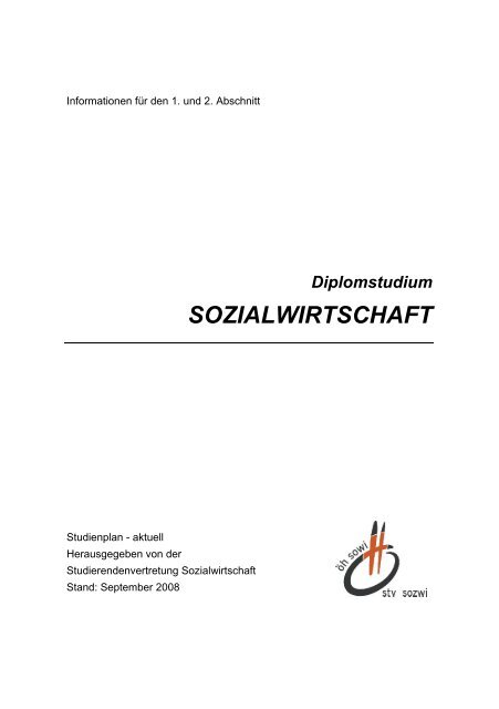 sozialwirtschaft - Österreichische HochschülerInnenschaft Linz - JKU