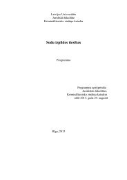 Sodu izpildes tiesÄ«bas - JuridiskÄ fakultÄte - Latvijas UniversitÄte