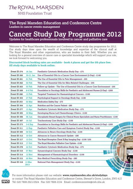 RM Study day leaflet page 1 V9 Hi Res