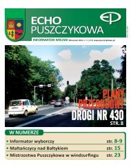 WrzesieÅ 2011 - Puszczykowo, UrzÄd Miasta