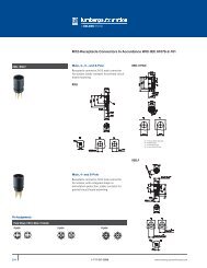 M12-Receptacle Connectors In Accordance With IEC 61076-2-101