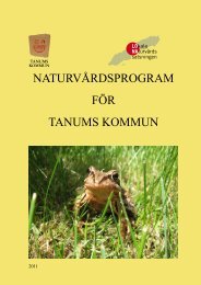 NaturvÃ¥rdsprogram 2011.pdf - Tanums kommun