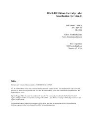 IBM LTO Label Specifications - am4computers