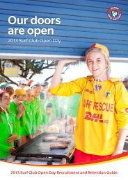 Recruitment and Retention Guide, 593Kb - Surf Life Saving NSW