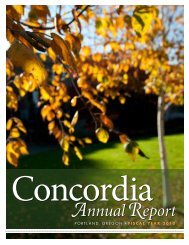 AnnualReport - Concordia University